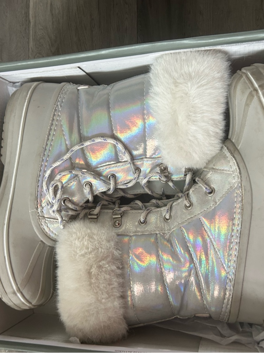 London Fog Silver Downing Court Waterproof Boots - Women's 5M